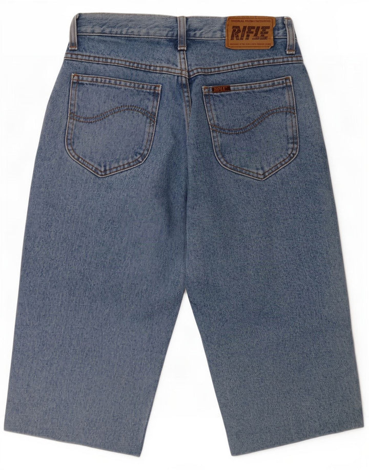 Pantalones cortos de mezclilla para hombre Rifle Small W29 Algodón azul