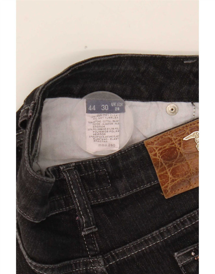 Vaqueros Trussardi Mujer Rectos W28 L29 Negro Algodón