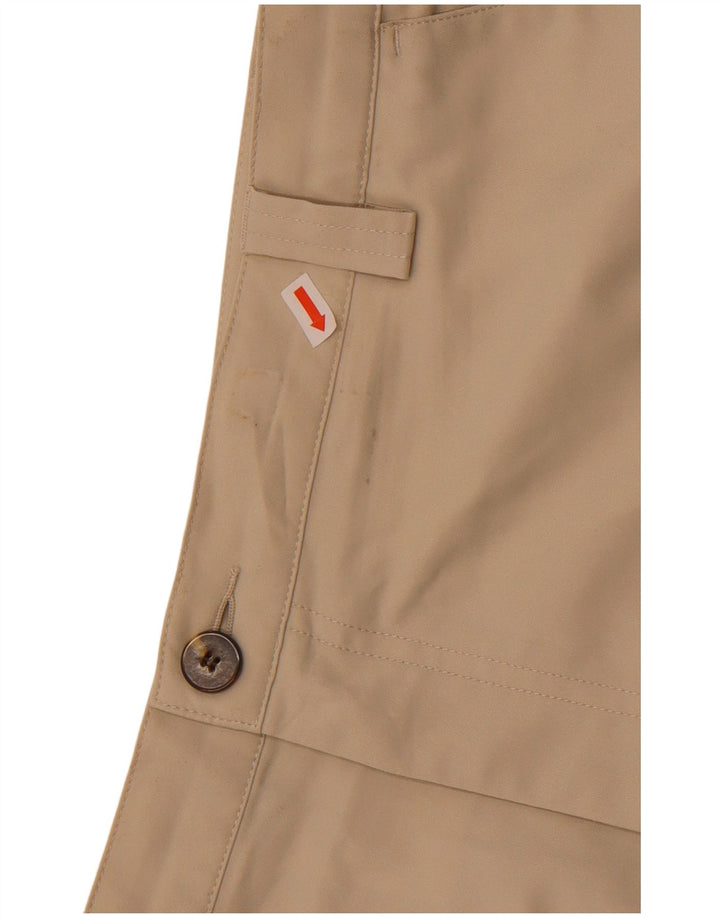 Adidas Hombre Chino Shorts W40 XL Beige Poliéster