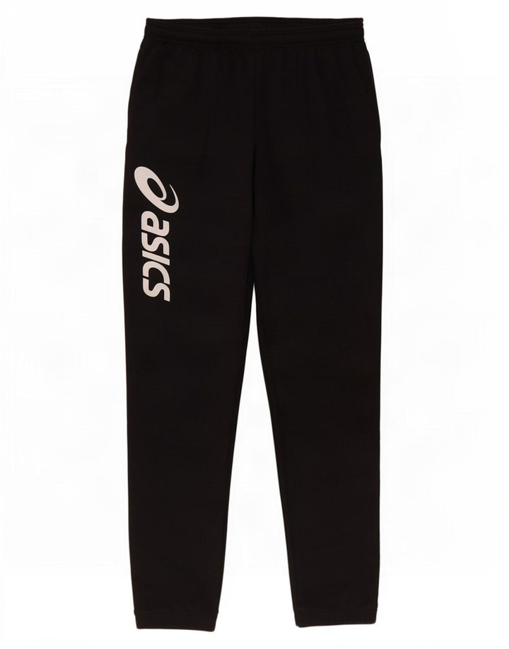Asics Pantalones De Chándal Gráfico Hombre XL Negro Poliéster