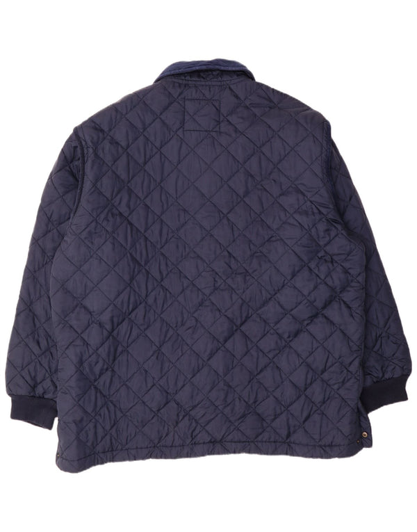 European Project Chaqueta acolchada para hombre UK 44 2XL Azul marino Nylon