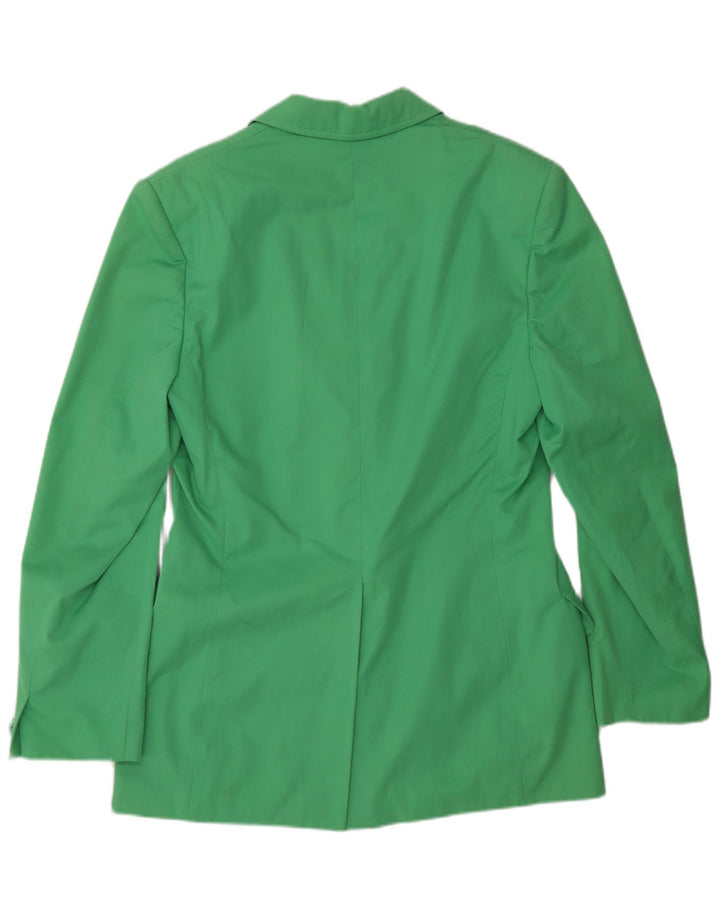 Iceberg - Chaqueta tipo blazer con diseño de Mickey Mouse para mujer, talla 46, color verde
