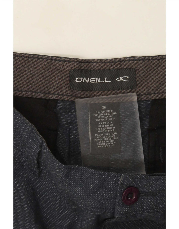 O'Neill Pantalones cortos chinos para hombre W36 Large Poliéster azul marino