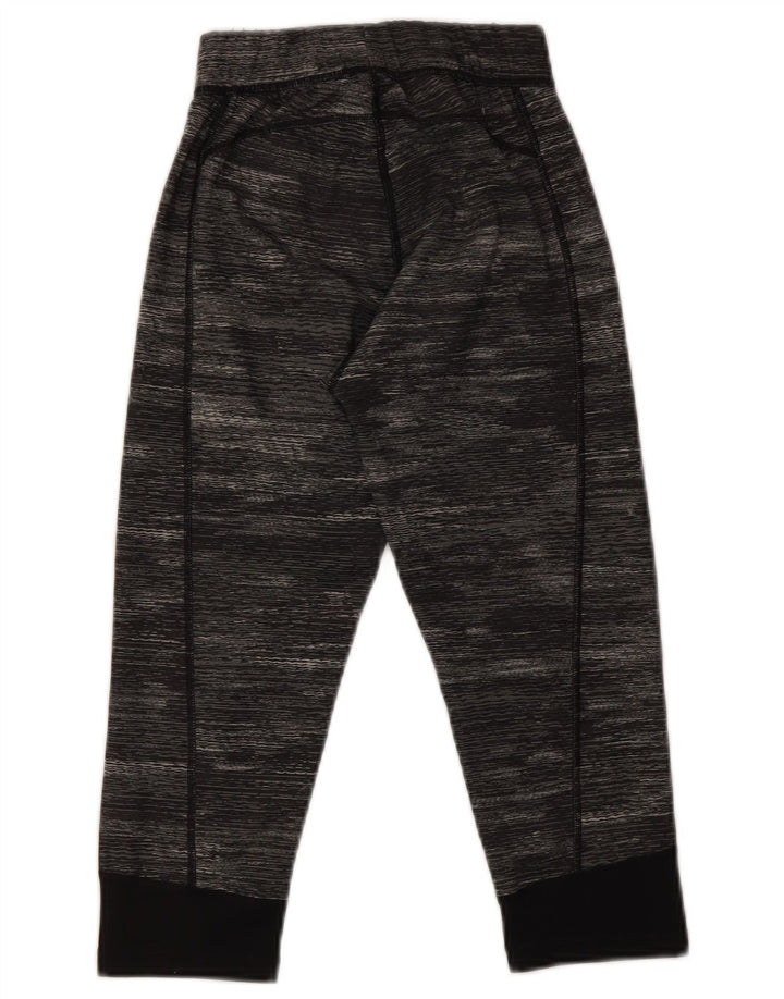 ADIDAS Leggings Capri para Mujer Reino Unido 8 Pequeño Gris Colorblock