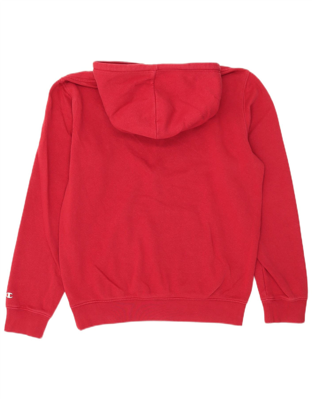 Champion Sudadera Con Capucha Gráfica Para Hombre Jersey De Algodón Rojo Medio