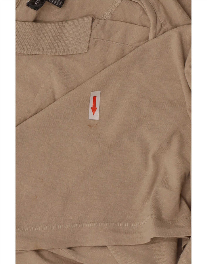 French Connection Polo Hombre XL Algodón Beige