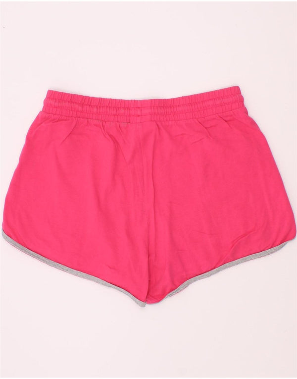 Benetton Pantalón Corto Deportivo Niña 11-12 Años 2XL Rosa Algodón