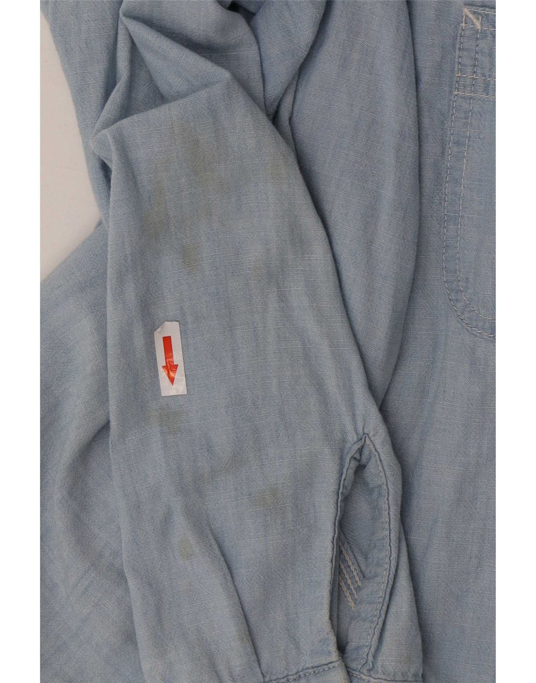 Camisa Carhartt Hombre Regular Fit Algodón Azul Medio
