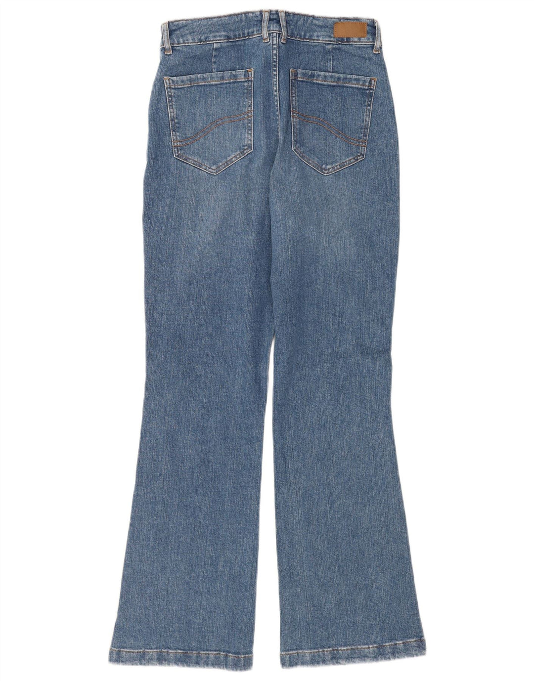 Vaqueros acampanados con mosca para mujer de Fat Face UK 12 Medium W30 L31 Algodón azul