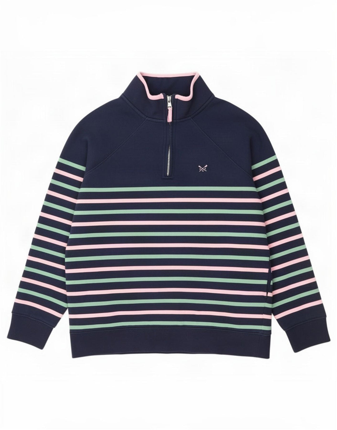 Crew Clothing - Sudadera extragrande para mujer, talla 8, color azul marino