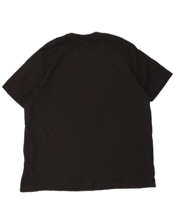 Adidas Camiseta gráfica para hombre Top 2XL Algodón negro