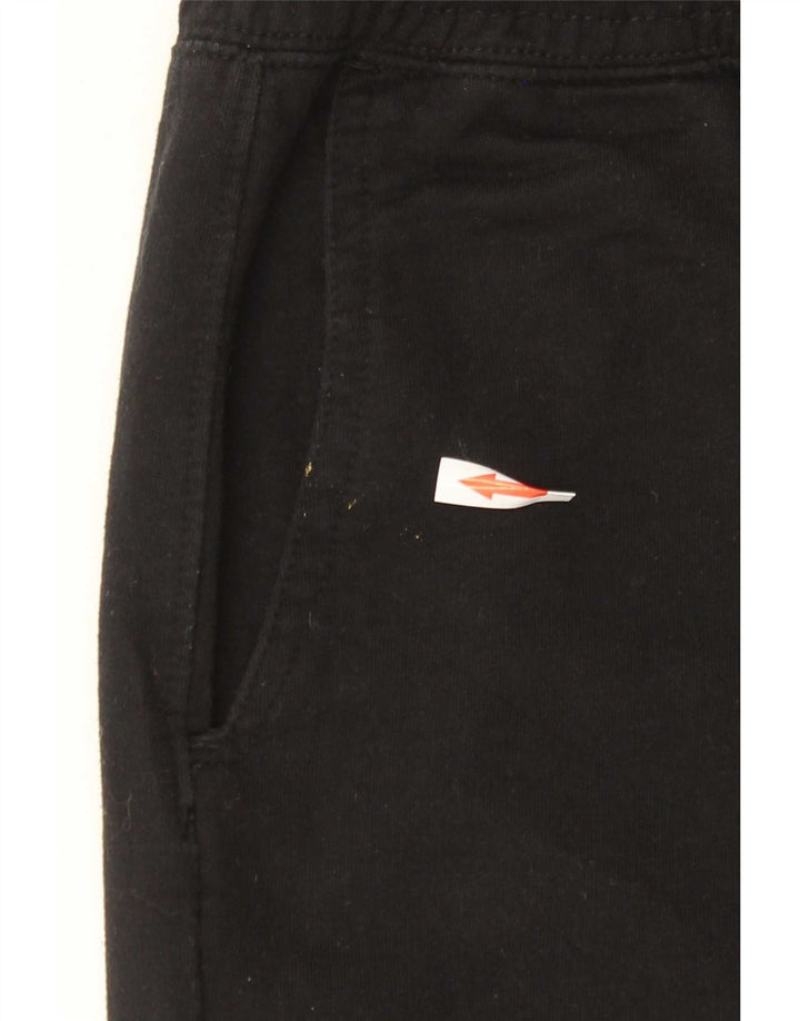 Volcom Pantalones de chándal con estampado gráfico para mujer Joggers UK 44 Medium Black