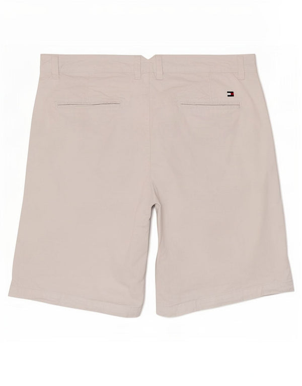 Tommy Hilfiger Pantalones cortos chinos para mujer US 10 Large W32 Algodón blanco