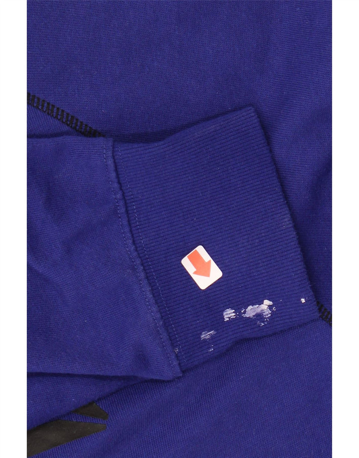 REEBOK Mens Graphic Sweatshirt Jumper 2XL Navy Blue Cotton Vintage Reebok and Second-Hand Reebok from Messina Hembry 