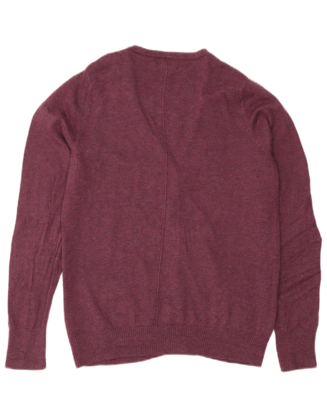 Suéter tipo cárdigan para mujer Fat Face UK 12 Lana mediana color burdeos