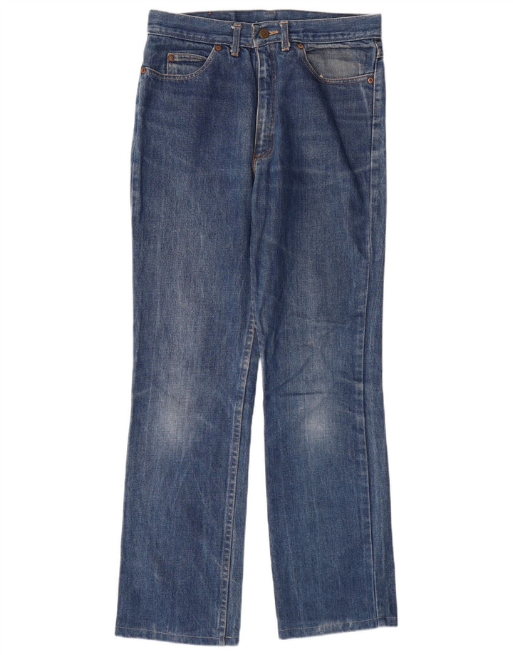 RIFLE Mens Straight Jeans W32 L28 Blue Cotton