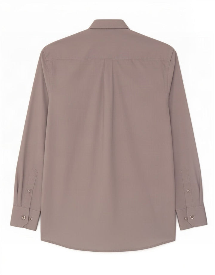 Pierre Cardin Camisa de corte regular para hombre Poliéster gris grande