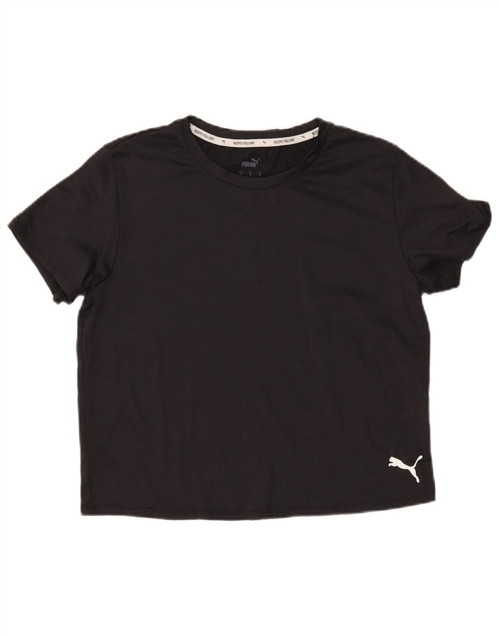 PUMA Camiseta corta para mujer UK 14 Medium Black