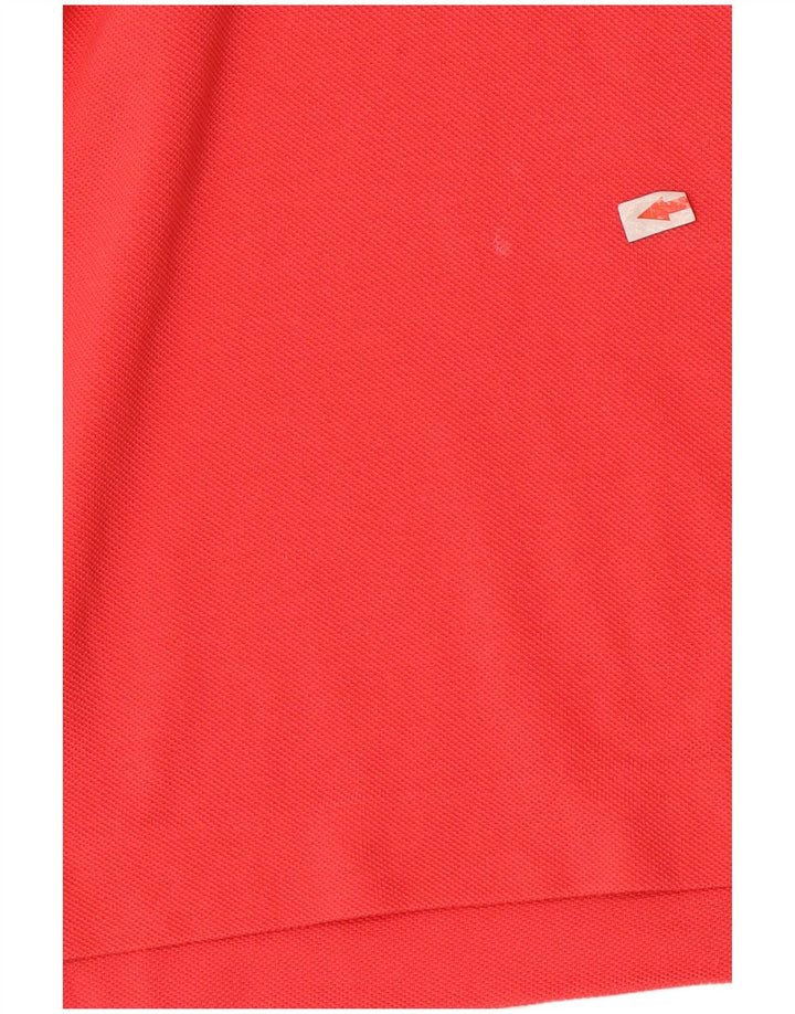 Polo Lacoste para hombre talla 3 pequeño algodón rojo