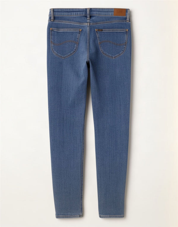 Lee Jeans ajustados Scarlett para mujer W31 L28 Algodón azul