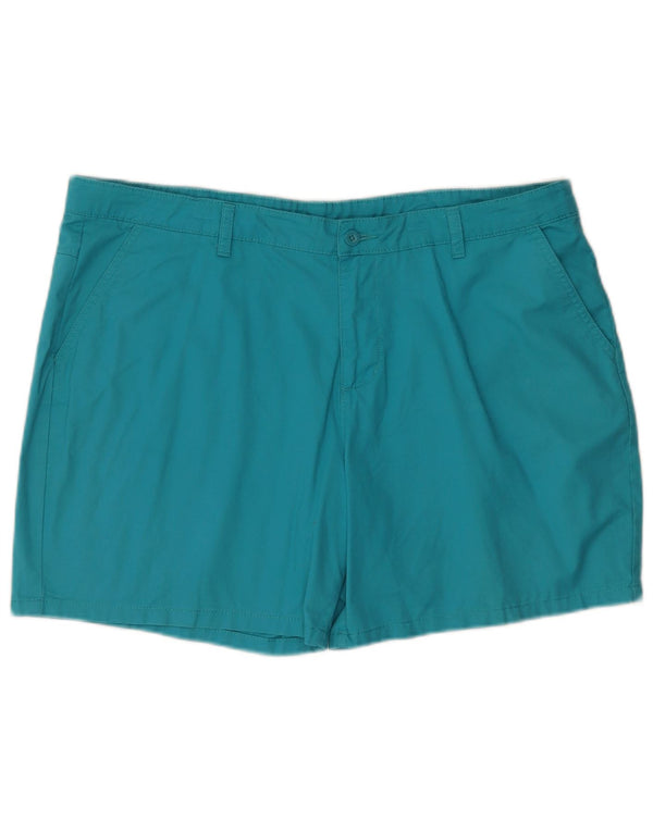Pantalones cortos chinos regulares para mujer de Mountain Warehouse UK 18 XL W38 Algodón azul