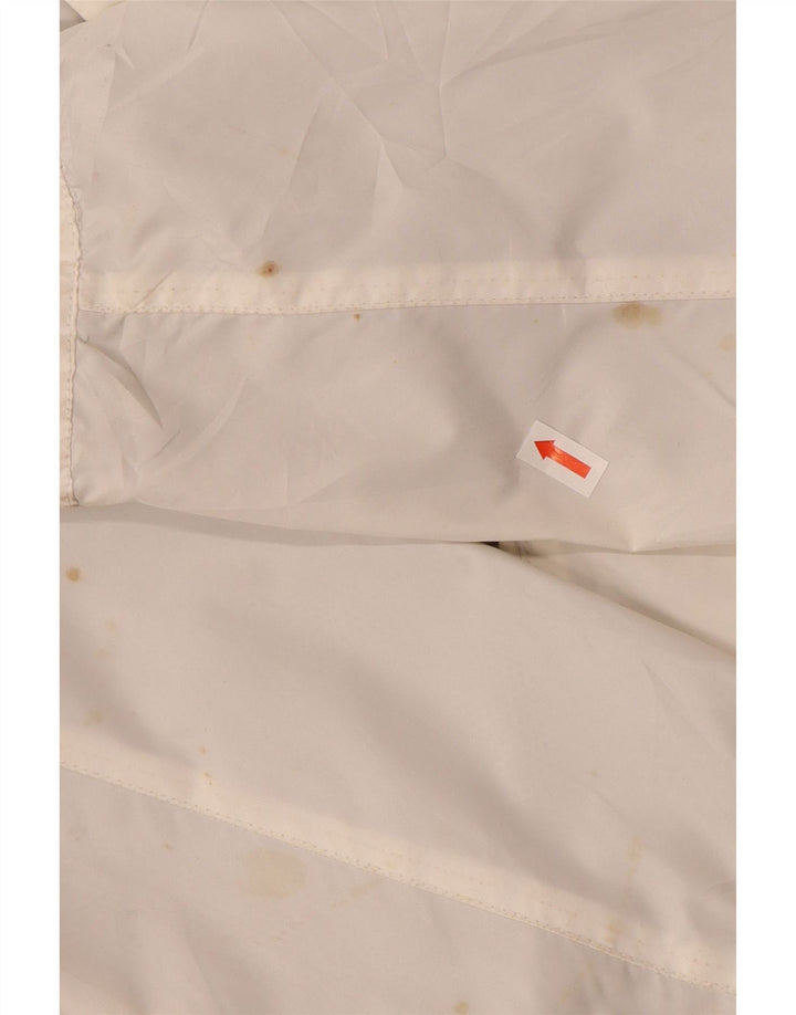 SERGIO TACCHINI Chubasquero Mujer IT 42 Medio Blanco Poliéster