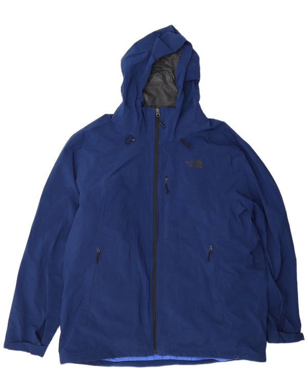 The North Face Chaqueta cortavientos con capucha para hombre UK 44 2XL Poliéster azul marino
