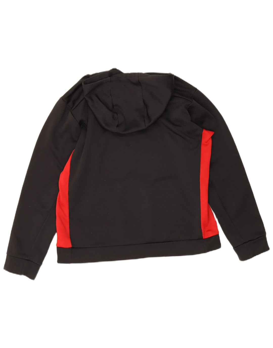 Nike Jersey con capucha para mujer UK 44 Mediano Negro Colorblock Poliéster