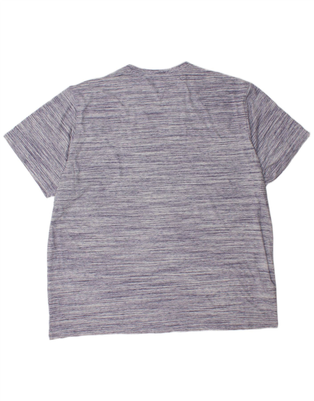 EDDIE BAUER Camiseta para hombre Top 2XL Algodón moteado morado