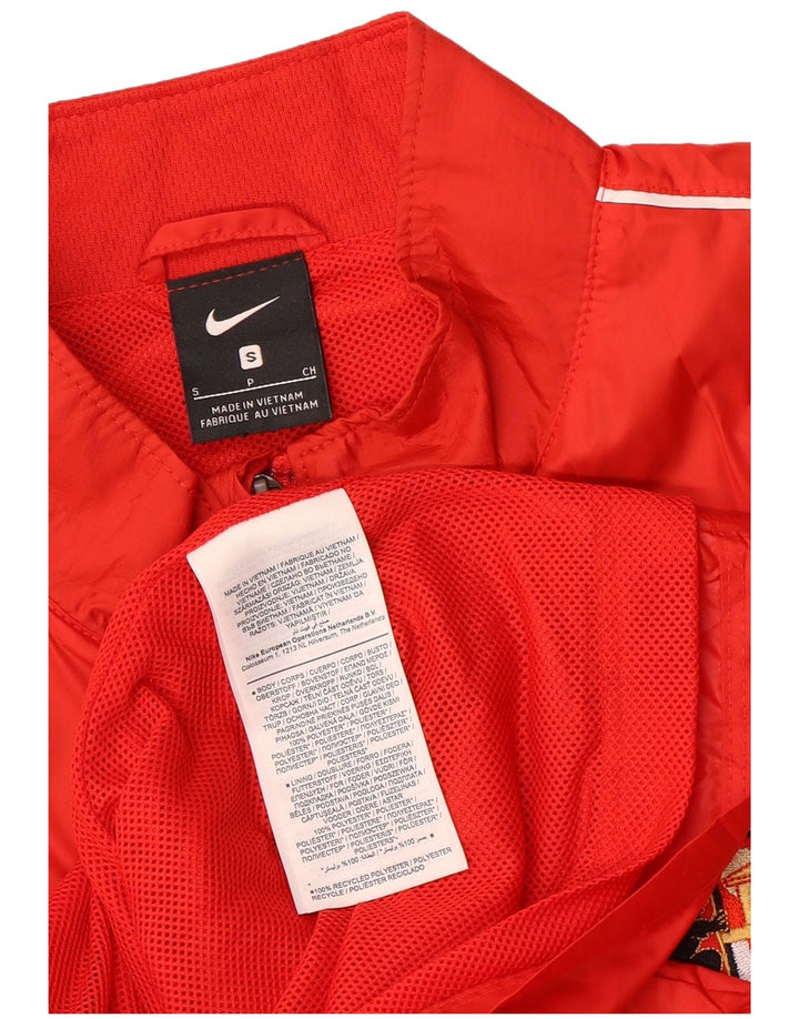 Nike Sunderland A.F.C. para hombre Chaqueta impermeable gráfica UK 36 Small Rojo Poliéster