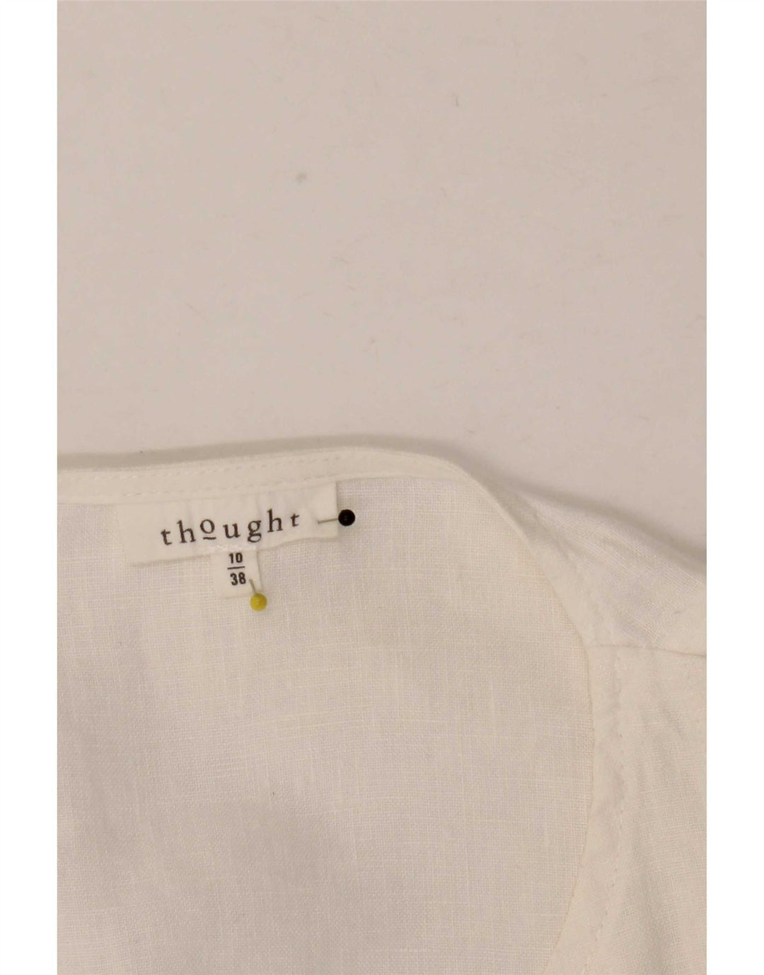 Thought - Cárdigan para mujer, talla 40, talla pequeña, color blanco
