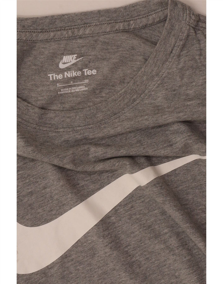 Nike Camiseta gráfica para hombre Top pequeño gris moteado