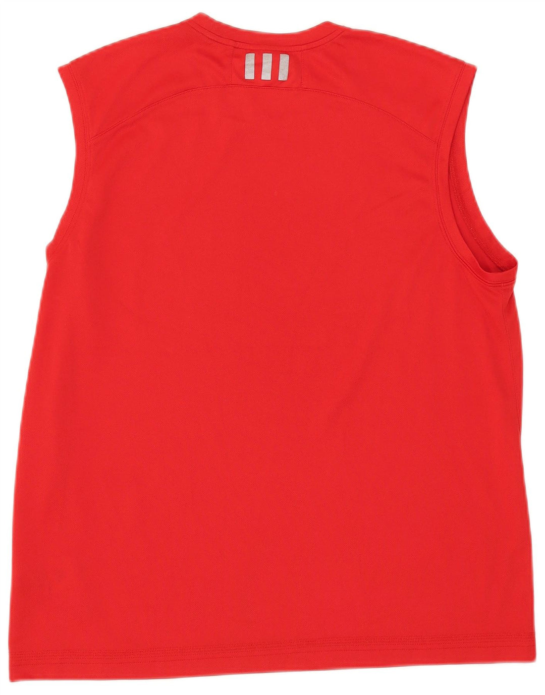 Adidas Mujer Climalite Chaleco Top UK 18 XL Poliéster Rojo