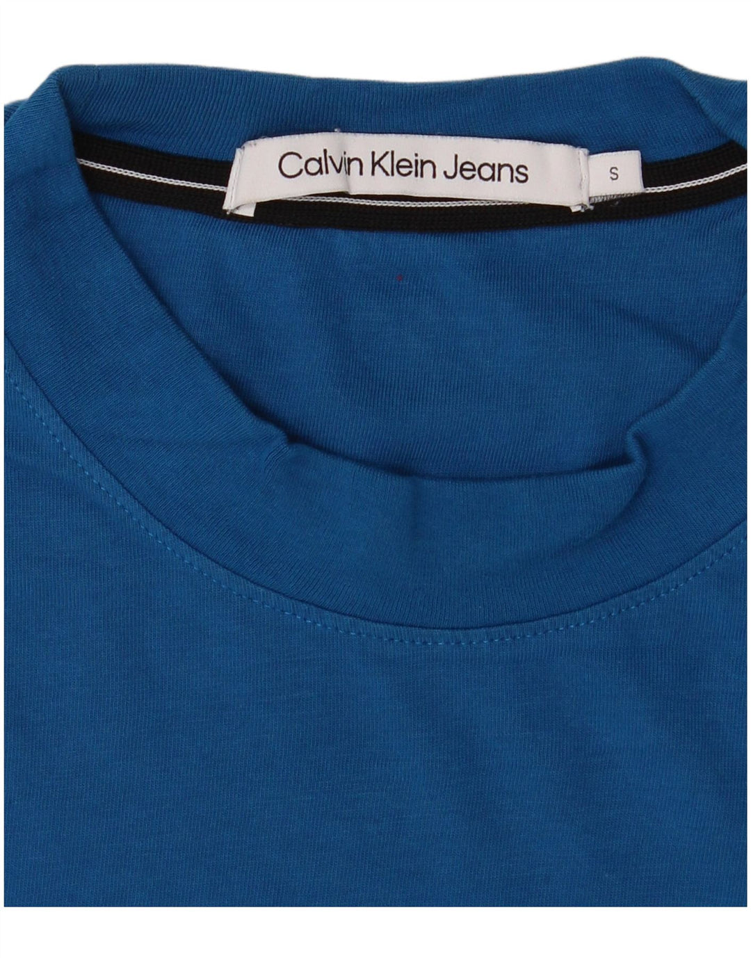 Calvin Klein Jeans - Camiseta gráfica para hombre, color azul pequeño