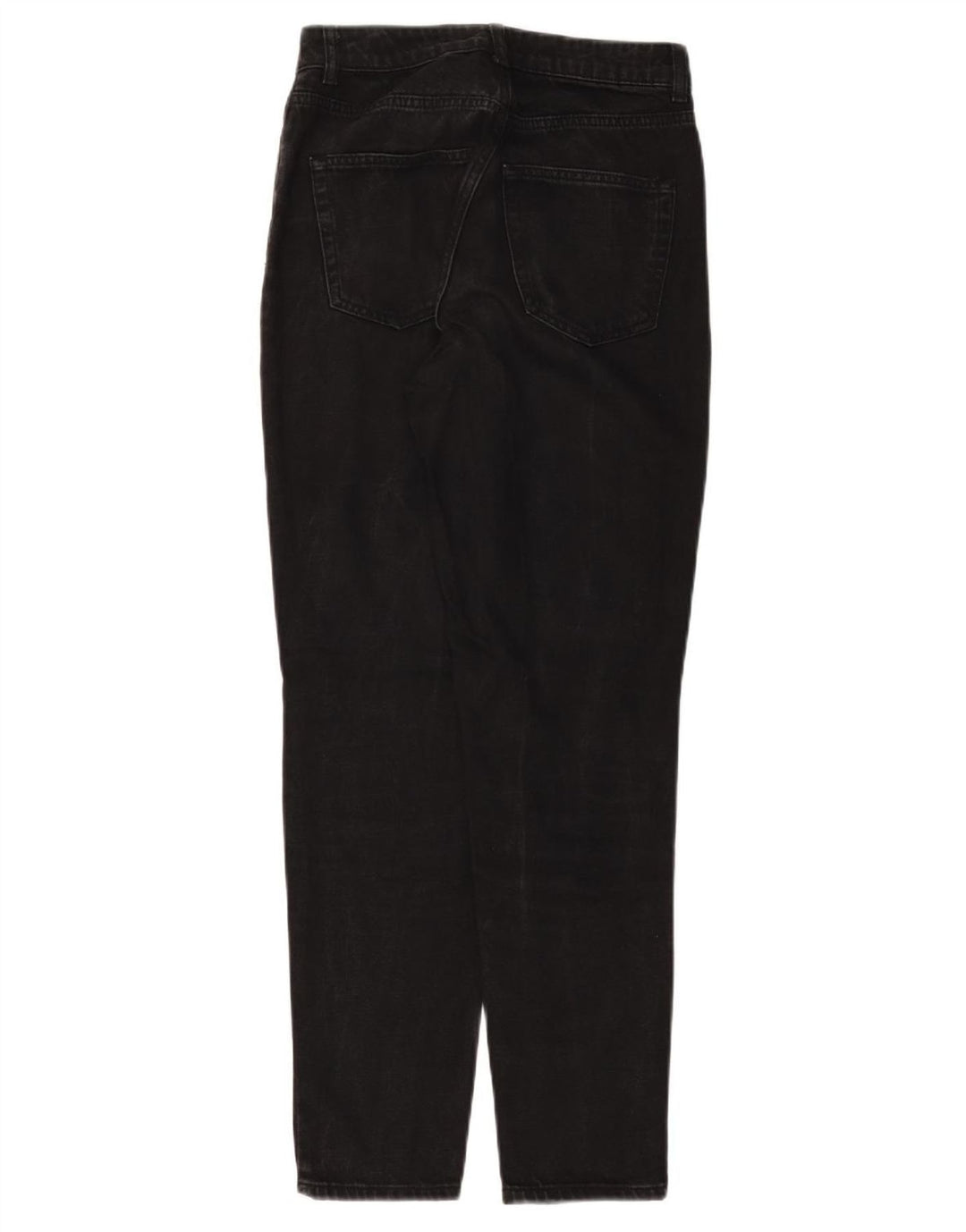 TOPSHOP Vaqueros Mom Tapered para Mujer W25 L29 Algodón Negro