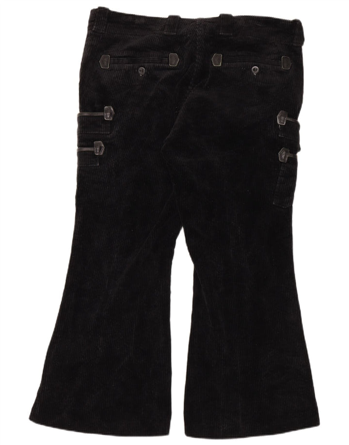 FHB Hombres Guild Bootcut Pantalones Cargo W40 L28 Negro