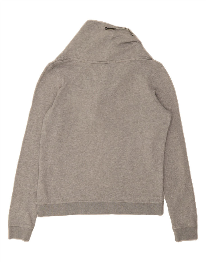 MAISON SCOTCH Womens Oversized Sweatshirt Jumper Size 1 Small Grey Vintage Maison Scotch and Second-Hand Maison Scotch from Messina Hembry 