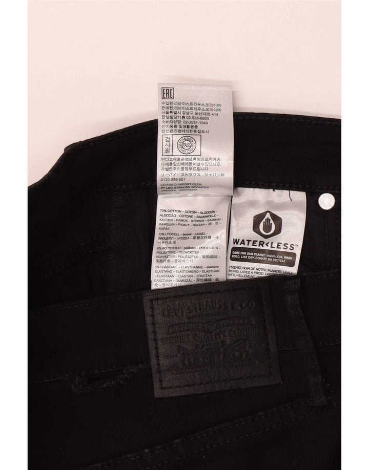 Vaqueros Jegging Levi's Mujer W32 L32 Algodón Negro