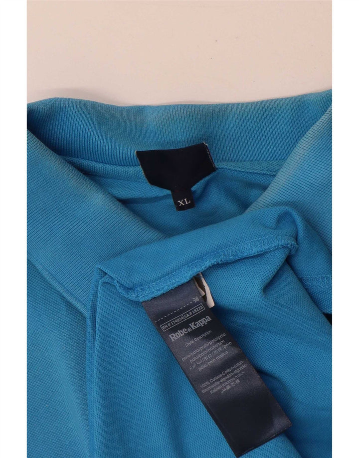 Kappa Polo Hombre XL Algodón Azul