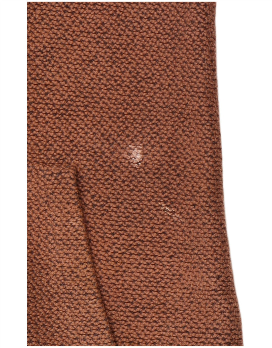 WEIRD FISH Suéter con capucha y cremallera para hombre, tamaño grande, algodón marrón