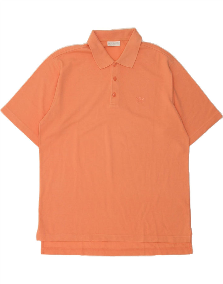 ADIDAS Mens Polo Shirt Large Orange Vintage Adidas and Second-Hand Adidas from Messina Hembry 