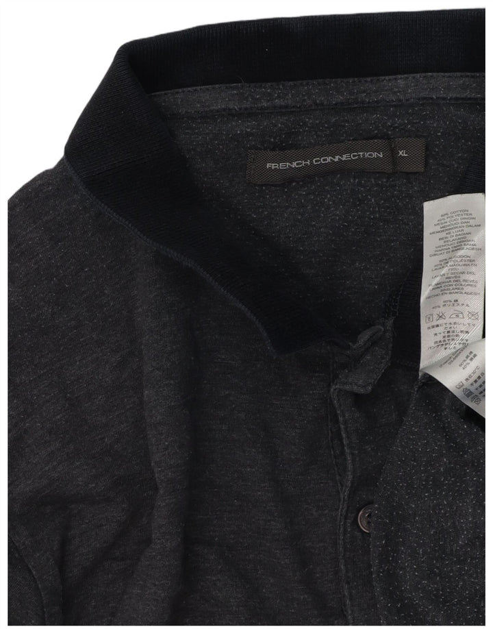 French Connection Polo Hombre XL Algodón Gris