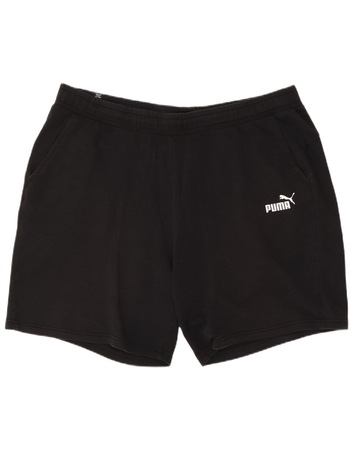 Puma Pantalones cortos deportivos para hombre 3XL Algodón negro
