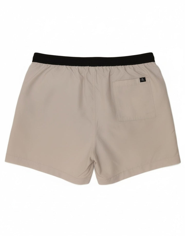 Bañador Calvin Klein Hombre XL Blanco Poliéster