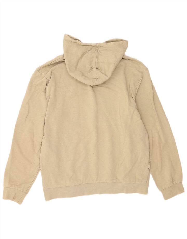 Puma Hombre Sudadera Con Capucha Jumper Algodón Beige Medio