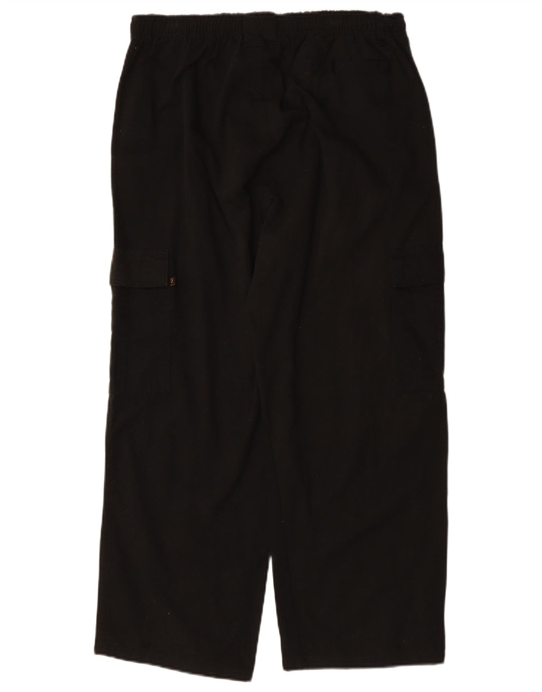 Farah Pantalones Cargo De Pierna Ancha Para Mujer Grande W34 L27 Negro