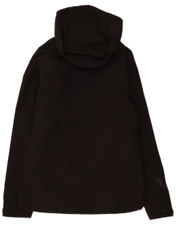 Chaqueta impermeable con capucha para mujer Mountain Warehouse UK 8 Small Poliéster negro
