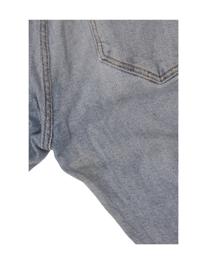 Zara Jeans Slim Desgastados para Mujer EU 38 Small W28 L28 Azul