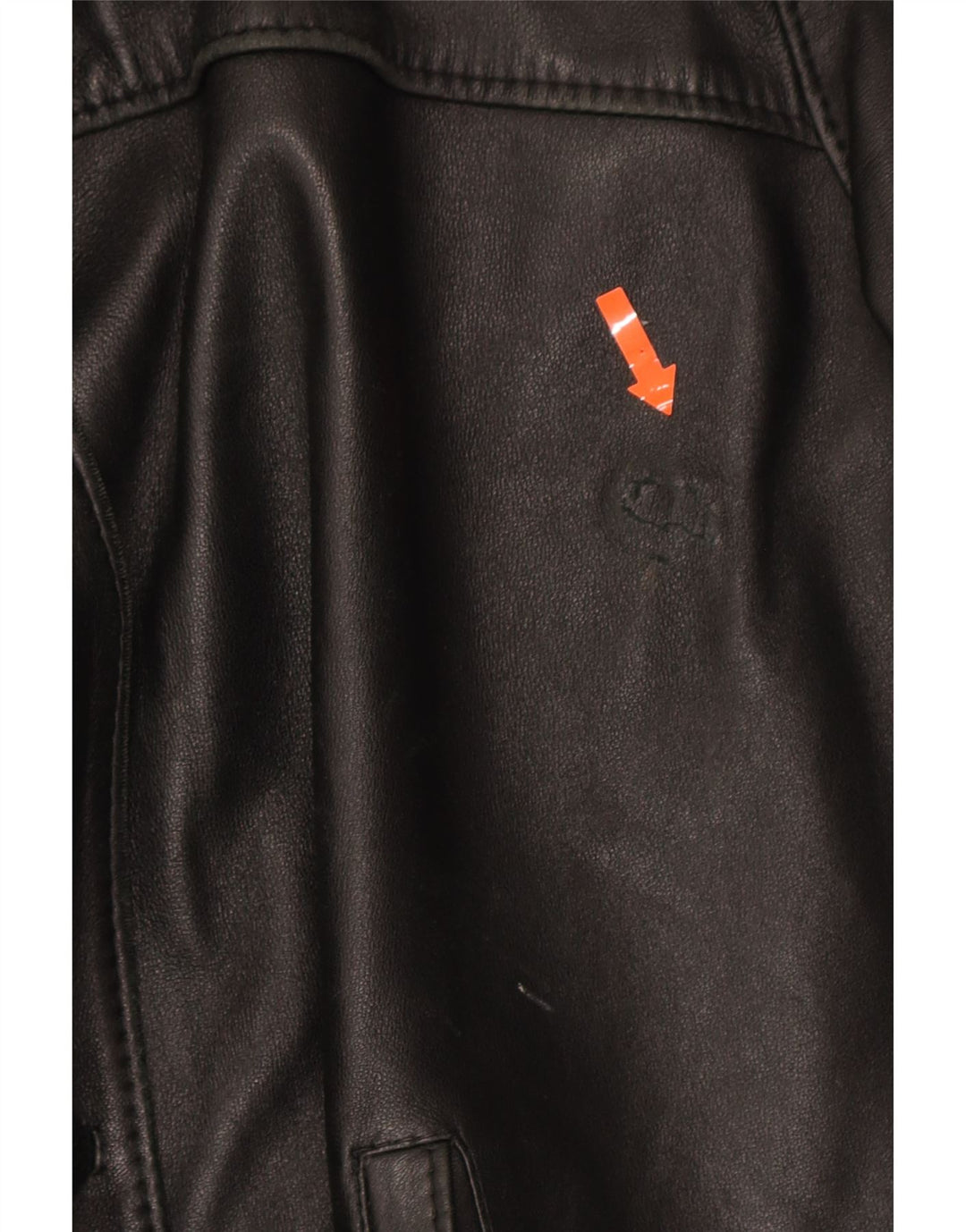 VINTAGE Womens Leather Coat UK 18 XL Black Vintage Vintage and Second-Hand Vintage from Messina Hembry 
