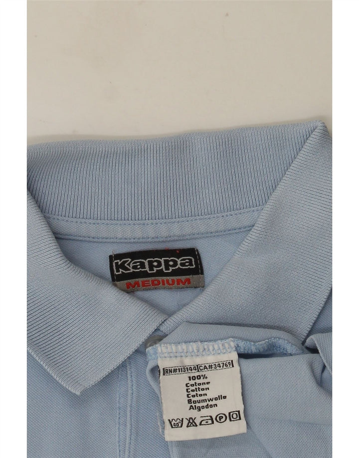 KAPPA Polo Hombre Algodón Azul Medio